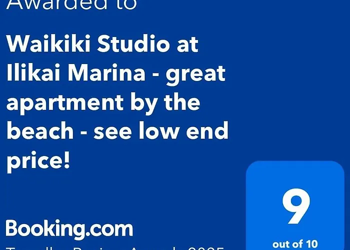 Waikiki Studio At Ilikai Marina - Great Apartment By The Beach - See Low End Price!